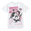 DopeSkill Graphic Tee Streetwear Hip Hop Hypebeast Street Style Crew Neck Unisex T-Shirt Sneaker Colour Matching Shirts Angel