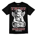 DopeSkill Graphic Tee Streetwear Hip Hop Hypebeast Street Style Crew Neck Unisex T-Shirt Sneaker Colour Matching Shirts Angel