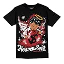 DopeSkill Graphic Tee Streetwear Hip Hop Hypebeast Street Style Crew Neck Unisex T-Shirt Sneaker Colour Matching Shirts Angel