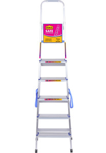 doral smart buy 6 steps aluminium ladder with platform