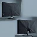 Dorca® 24 Inch Dustproof & Waterproof Monitor Dust Cover | Protective Sleeve for LCD, LED & Gaming Screens | Cover Compatible with Dell, HP, LG, Lenovo, Samsung, Acer | Fits for Gaming laptop | Black