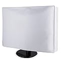 Dorca Monitor Dust Cover for ZEBRONICS A24FHD LED Monitor, 24 inch- White