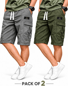 dorell Pack of 2 Solid Men Grey