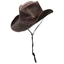 Dorfman - Outback Hat for Men, Weathered Cotton, UPF50+ UV Protection