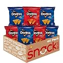 Doritos Flavored Tortilla Chips, Favorites Variety Pack (Nacho Cheese and Cool Ranch), 1 Ounce (Pack of 40)