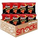 Doritos Flavored Tortilla Chips, Flamin' Hot Nacho, 1 Ounce (Pack of 40)