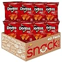 Doritos Flavored Tortilla Chips, Nacho Cheese, 1 Ounce (Pack of 40)