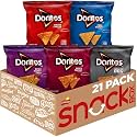 Doritos Flavored Tortilla Chips, Variety Pack, 1 oz Bags, (21 Pack)