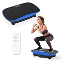 DORTALA Vibration Plate Exercise Machine, Shake Vibrating Fitness Platform with Remote, 10 Speed, LED Display, Full Body Workout Shaker Machine Board for Lymphatic Drainage, Weight Loss