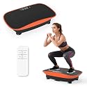 DORTALA Vibration Plate Exercise Machine, Shake Vibrating Fitness Platform with Remote, 10 Speed, LED Display, Full Body Workout Shaker Machine Board for Lymphatic Drainage, Weight Loss