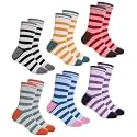 DoSmart Children's Winter Warm Wool Solid Color Socks Kids Boy Girls Hiking Thermal Boot Crew Socks 6 Pairs