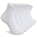 DoSmart Kids Ankle Athletic Socks Boys Girls Youth Teen Quarter Cotton Sports Running Mini Crew Sock 6 Pairs