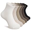 DoSmart Kids Ankle Athletic Socks Boys Girls Youth Teen Quarter Cotton Sports Running Mini Crew Sock 6 Pairs