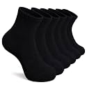 DoSmart Kids Ankle Athletic Socks Boys Girls Youth Teen Quarter Cotton Sports Running Mini Crew Sock 6 Pairs