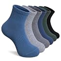 DoSmart Kids Ankle Athletic Socks Boys Girls Youth Teen Quarter Cotton Sports Running Mini Crew Sock 6 Pairs