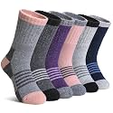DoSmart Kids Toddler Boys Girls Merino Wool Hiking Crew Socks