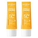 Dot &amp; Key Vitamin C + E Super Bright Sunscreen In-Vivo Tested SPF 50+ PA++++ With New-Age UV Filters, Water-Light Fluid, Boosts Glow, Reduces Dullness &amp; Dark Spots, Checks Tanning, No White Cast | Combo (Pack of 2, 50