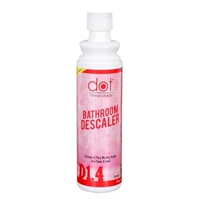 dot bathroom tiles cleaner descaler 300ml remove heavy salt stains hard water marks lime scale calcium soap scum mold rust and fungus on walls floors zero fumes amp smell - original