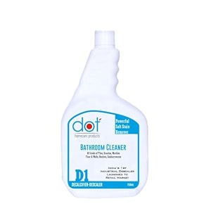 dot bathroom descaler limescale remover 750ml zero smell no fumes - india39s 1st real foaming formulation - less liquid more coverage - removes heavy salt stains