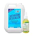 DOT BATHROOM CLEANER LIMESCALE REMOVER 5 Litres - ZERO SMELL, FUMES - India's 1st Real Foaming Formulation - Less liquid, More coverage - Removes Heavy Salt Stains