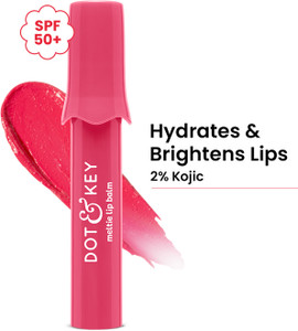 dot  key meltie lip balm spf 50 pa strawberry glaze strawberry