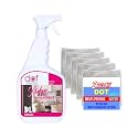 DOT Homecare Products Kitchen Cleaner 800 ml | Acid Free, Appliance Safe, Non Acidic Heavy Oil Stain Remover, Hard Stains Spray &amp; Wipe For Toughest House Hold Stains