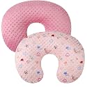 Dot Nursing Pillow Cover Set 2 Pack Compatible with Boppy Pillow