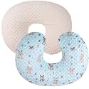 Dot Nursing Pillow Cover Set 2 Pack Compatible with Boppy Pillow