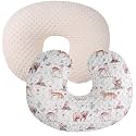 Dot Nursing Pillow Cover Set 2 Pack Compatible with Boppy Pillow