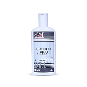 dot homecare stainless steel cleaner shiner 120ml pack of 2