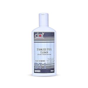 dot homecare stainless steel cleaner shiner 120ml pack of 2