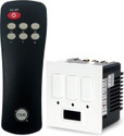 DOTT Cube Modular Remote Switch for 3 Lights, One Way Wireless Electrical Switch(Pack of 1 Remote And 1 Switch)A Home Automation Device. One Way Electrical Switch 5 A One Way Electrical Switch (Pack of 1 Number of Switches - 