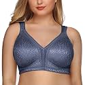 DotVol Women's Full Figure Minimizer Bras Wirefree Unpadded Plus Size Bra