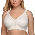 DotVol Women's Full Figure Minimizer Bras Wirefree Unpadded Plus Size Bra