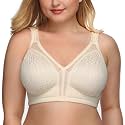DotVol Women's Full Figure Minimizer Bras Wirefree Unpadded Plus Size Bra