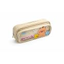 Double Compartment Pencil Pouch for Kids, Large Capacity Cute Cartoon Pencil Case with Zipper, Water Resistant Oxford Fabric, School Stationery Organizer for Boys &amp; Girls