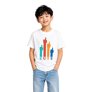 Double F Boys Half Sleeve Cotton Regular