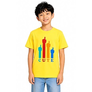 Double F Boys Half Sleeve Cotton Regular