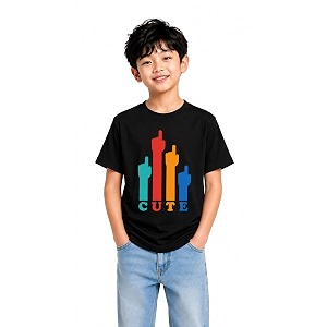Double F Boys Half Sleeve Cotton Regular