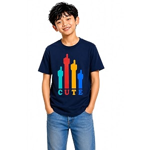 Double F Boys Half Sleeve Cotton Regular
