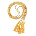 Double Graduation Honor Cords, 68" Long,Gold