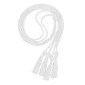 Double Graduation Honor Cords, 68" Long,White