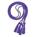 Double Graduation Honor Cords, 68" Long,Purple