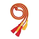 Double Graduation Honor Cords - Red and Gold,68" Long