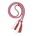 Double Graduation Honor Cords - Red and White,68" Long