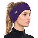 Double-Layer Ear Warmer Headband - Knit Fuzzy Lined Ear Muffs for Men Women Ear Covers for Cold Weather Running Cycling