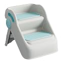 Double Levels Kids Step Stool Foldable Bathroom Safe Anti Slip Designs Safe Folding For Household Kitchen Stool