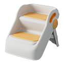 Double Levels Kids Step Stool Foldable Bathroom Safe Anti Slip Designs Safe Folding For Household Kitchen Stool