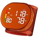 Double love Wrist Blood Pressure Monitor for Home Use - Orange
