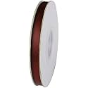 Double Side Satin Ribbon for Craft Embroidery Decorating Apparels/Party Decoration Birthday Wedding Gift Wrapping- Color Burgundy, Size 9 mm (Quantity 91.4 Mtr)